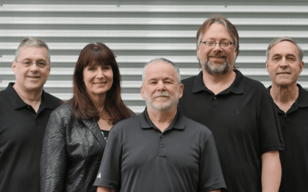 Frozen Echo, from left to right, Scott, Kelly, Ted, Joe, Marc.